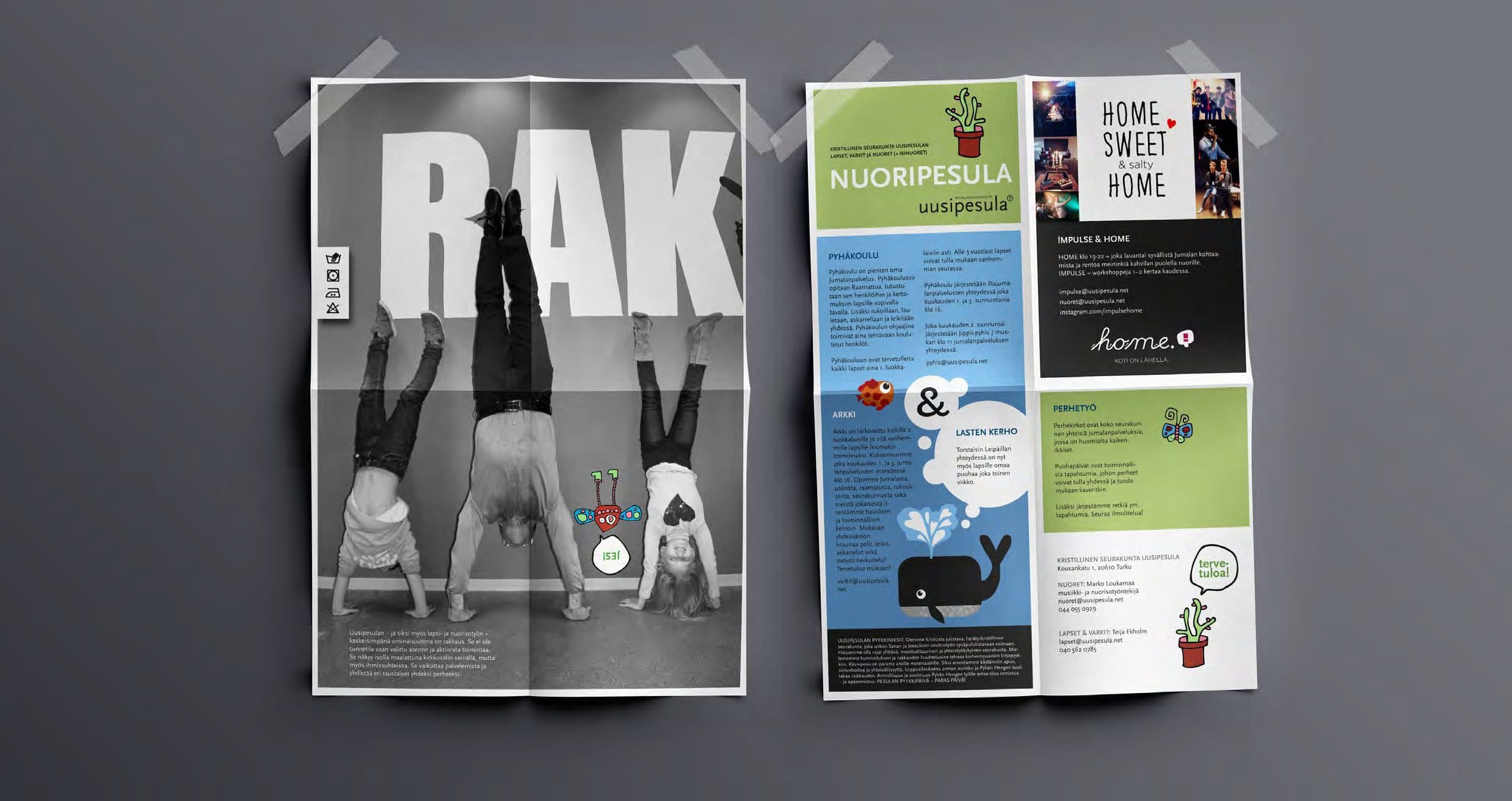 Uusipesula — Esite